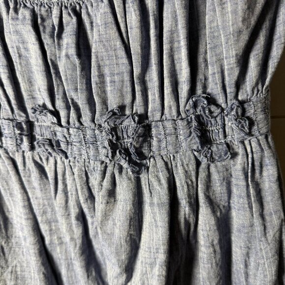 MSSP Mini Blue Chambray Women's Dress Size Small - Picture 3 of 9